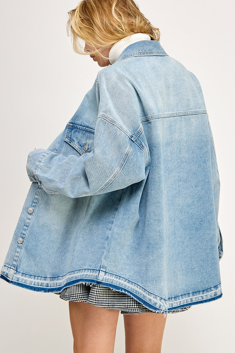 OVERSIZED DENIM JACKET