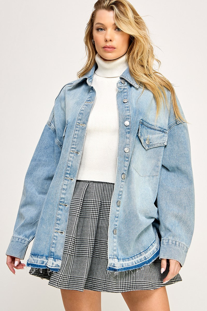 OVERSIZED DENIM JACKET