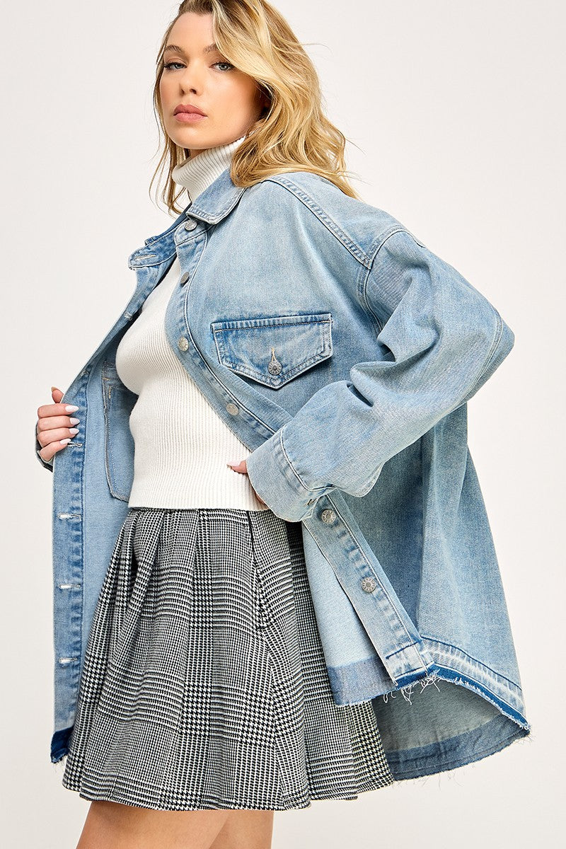 OVERSIZED DENIM JACKET