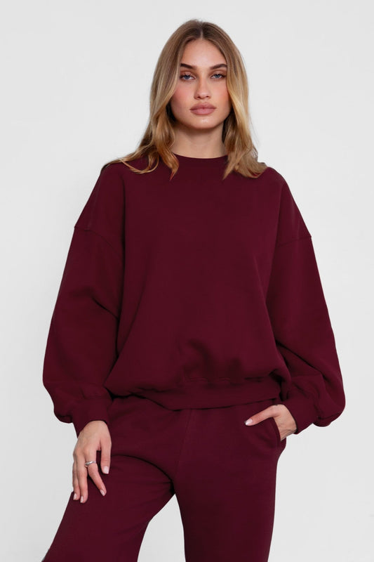 BLACK CHERRY CREWNECK