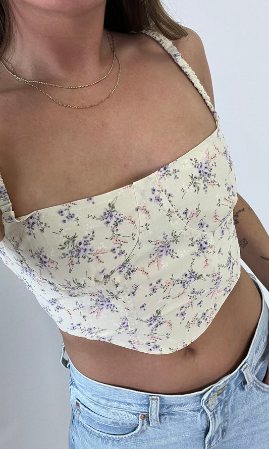 BIANCA FLORAL CORSET