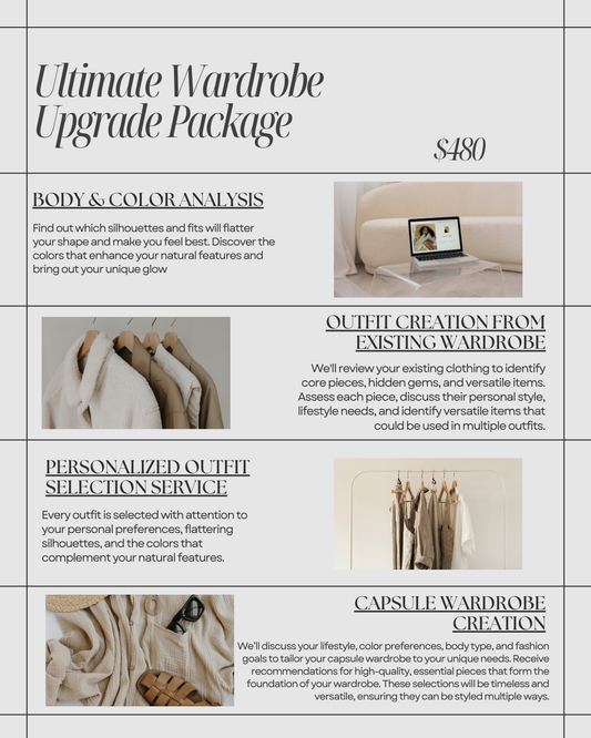 ULTIMATE WARDROBE UPGRADE PACKAGE